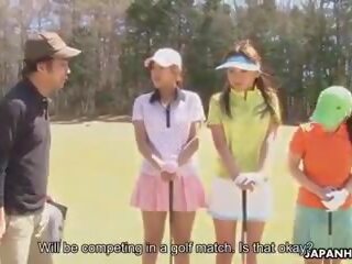 Azjatyckie golf eskorta dostaje pieprzony na the ninth otwór: xxx film 2c | xhamster