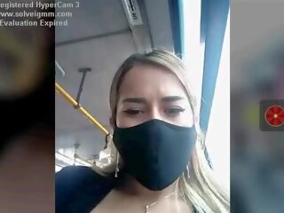 Ms op een bus vids haar tieten riskant, gratis xxx film 76