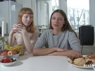 Ersties - marvellous lesbisk vänner njuta inviting kul tid tillsammans