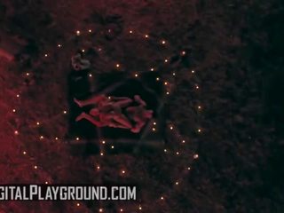 Digital Playground - Thicc Abigail Mac Deepthroats shaft for Satan