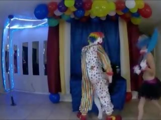 La estrella porno comedia película la pervy la payaso espectáculo: adulto vídeo 10