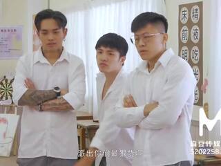 Trailer-the 失败者 的 x 额定 电影 battle 将 是 奴隶 forever-yue ke lan-mdhs-0004-high 质量 中国的 电影