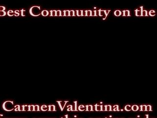 Φλόριντα ερωτύλος carmen valentina’s ελαιώδης ποπός πείραγμα σεξ κλιπ