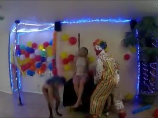 The Pornstar Comedy film the Pervy the Clown Show: adult video 10