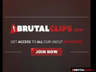 Brutalclips - 无辜 stunner 得到 一 一口