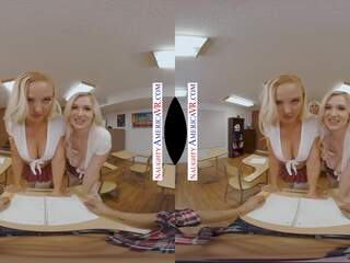 Naughty America - Summer School with 2 Students and Naughty intern