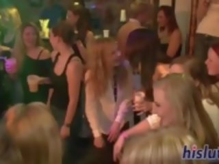 Foxy sluts pleasure cocks at the nightclub