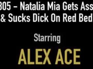 Kink305 - Natalia Mia gets Ass Eaten & Sucks peter on Red