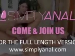 Simplyanal - bayan clip mainan give lesbians silit orgasms: adult clip c2
