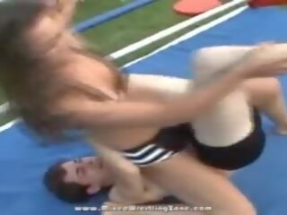 Girl vs juvenile Ring Wrestling