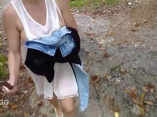Leaving My Clothes and Touching Myself on a Public Trail | xHamster