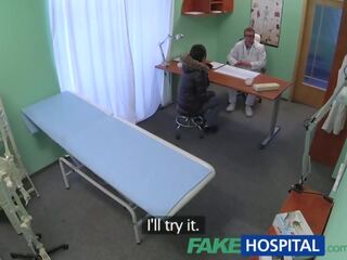 Fakehospital מְפַתֶה חולה אוהב זה מן מאחורי עם שלה חדש healer סקס אטב סרטים