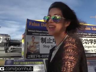 Latina Teen Amateur Penelope Reed Takes Her Pussy On A City Tour